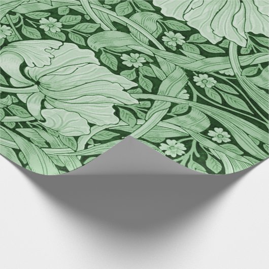 Pimpernel Green, William Morris Cadeaupapier (Hoek)