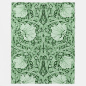 Pimpernel Green, William Morris Fleece Deken (Voorkant)