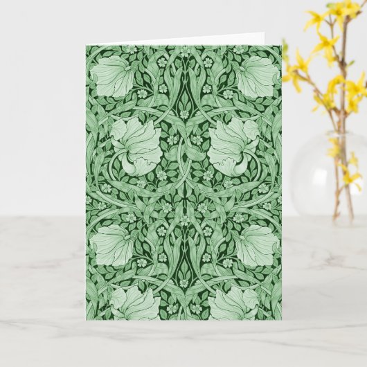 Pimpernel Green, William Morris Kaart (Gele Bloem)