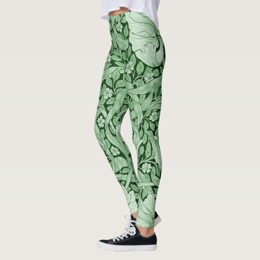 Pimpernel Green, William Morris Leggings (Links)