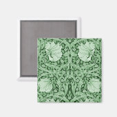 Pimpernel Green, William Morris Magneet (Voorkant / Achterkant)