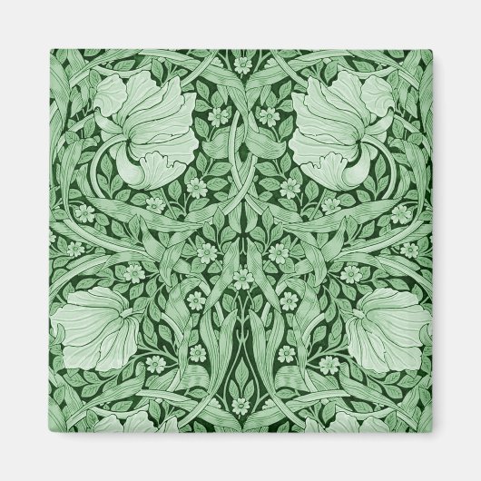 Pimpernel Green, William Morris Magneet (Voorkant)