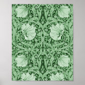 Pimpernel Green, William Morris Poster (Voorkant)