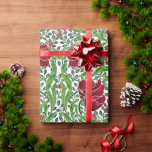 PIMPERNEL IN CHRISTMAS CHEER - WILLIAM MORRIS CADEAUPAPIER<br><div class="desc">Mooie kunsten en ambachten Pimpernel-design van de beroemde William Morris in feestrode, witte en groene kerstkleuren. Voor ontkoppelde kunstenaars merk je op dat deze design ook beschikbaar zijn in tissuepapier voor hen die de voorkeur geven aan het dunner papier. Zie het collectie SalvageScapes van de opslagplaats WILLIAM MORRIS ARTS EN...</div>