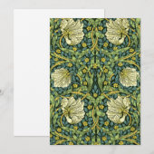 Pimpernel, Infinity Stippen van After William Morr Feestdagenkaart (Voorkant / Achterkant)