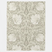 Pimpernel Ivory, William Morris Fleece Deken (Voorkant)