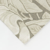 Pimpernel Ivory, William Morris Fleece Deken (Hoek)