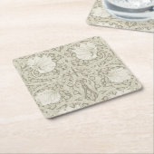 Pimpernel Ivory, William Morris Kartonnen Onderzetters (Schuin)