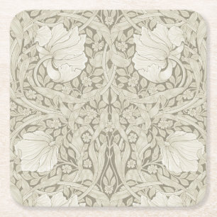 Pimpernel Ivory, William Morris Kartonnen Onderzetters