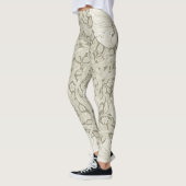 Pimpernel Ivory, William Morris Leggings (Links)