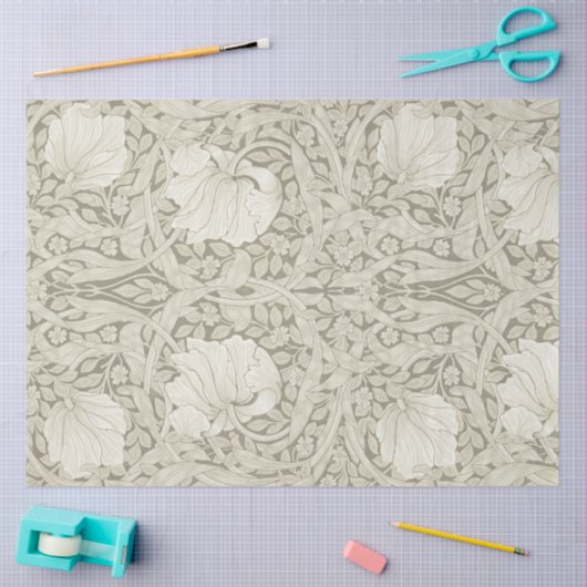 Pimpernel Ivory, William Morris Tissuepapier (Craft)