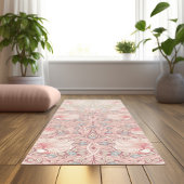 Pimpernel lavendel & stoffige roze William Morris Yogamat