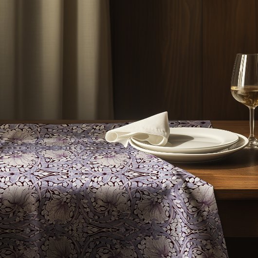 Pimpernel Lavendel William Morris Bloemen Patroon Tafelkleed