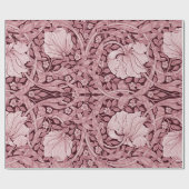 Pimpernel Maroon, William Morris Cadeaupapier (Vlak)