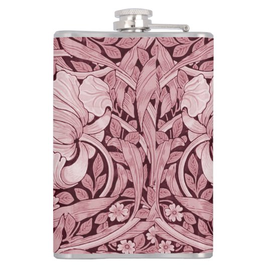 Pimpernel Maroon, William Morris Heupfles (Achterkant)