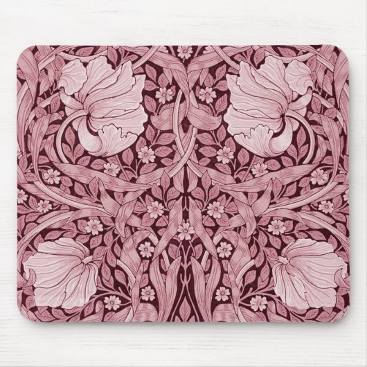 Pimpernel Maroon, William Morris Muismat (Voorkant)