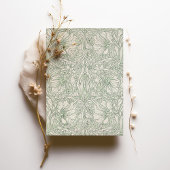 Pimpernel Muted Sage Green Cream William Morris Kaart