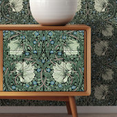 Pimpernel Naadloos 10 van 12 Sage Groen Blauw Tegeltje