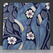 Pimpernel Naadloos 12 van 12 Stoffig Blauw Warm Wi Tegeltje