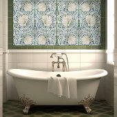 Pimpernel Naadloos 12 van 12 Vervaagd Blauw Geel Tegeltje