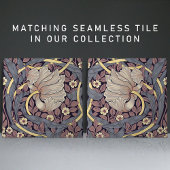 Pimpernel naadloos 1/2 William Morris Arts Crafts Tegeltje