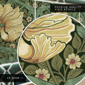 Pimpernel naadloos 1/2 William Morris Arts Crafts Tegeltje