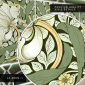 Pimpernel naadloos 1/2 William Morris Arts Crafts Tegeltje