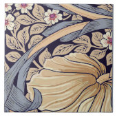 Pimpernel Naadloos 1 van 12 Stoffig Blauw & Geel Tegeltje (Voorkant)