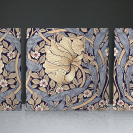 Pimpernel naadloos 2/2 William Morris Arts Crafts Tegeltje