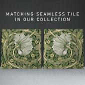 Pimpernel naadloos 2/2 William Morris Arts Crafts Tegeltje