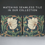 Pimpernel naadloos 2/2 William Morris Arts Crafts Tegeltje