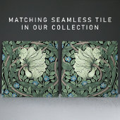 Pimpernel naadloos 2/2 William Morris Arts Crafts Tegeltje