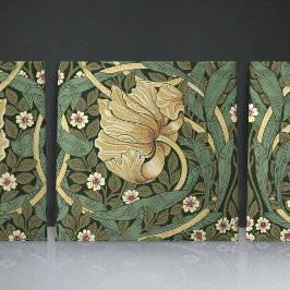 Pimpernel naadloos 2/2 William Morris Arts Crafts Tegeltje