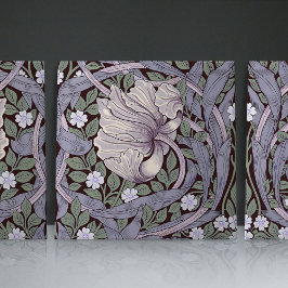 Pimpernel naadloos 2/2 William Morris Arts Crafts Tegeltje