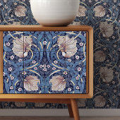 Pimpernel Naadloos 2 van 12 Stoffig Blauw & Warm W Tegeltje