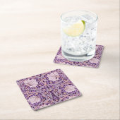 Pimpernel Paars, William Morris Kartonnen Onderzetters (Insitu)