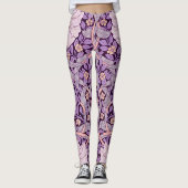 Pimpernel Paars, William Morris Leggings (Voorkant)