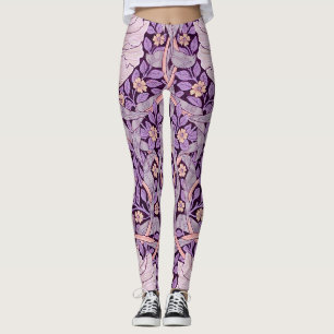 Pimpernel Paars, William Morris Leggings