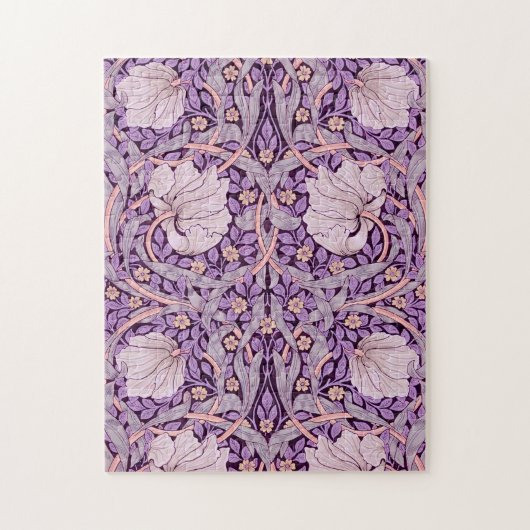 Pimpernel Paars, William Morris Legpuzzel (Verticaal)