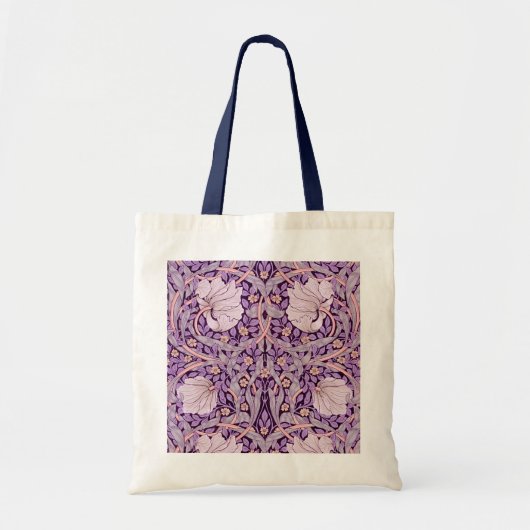 Pimpernel Paars, William Morris Tote Bag (Voorkant)