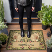 Pimpernel Pattern Deurmat William Morris Vintage