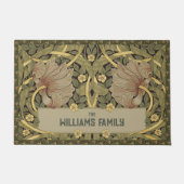 Pimpernel Pattern Deurmat William Morris Vintage (Voorkant)