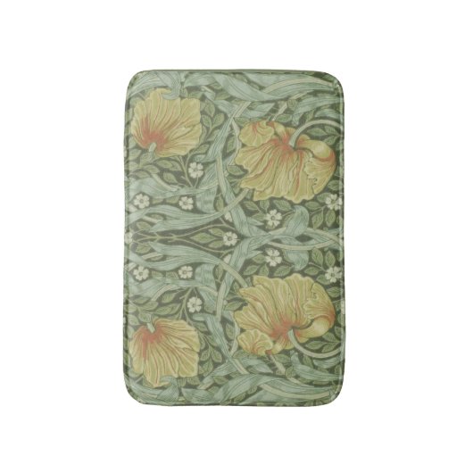 Pimpernel Pattern (door William Morris) Badmat (Voorkant Verticaal)