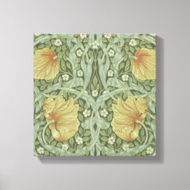 Pimpernel Pattern (door William Morris) Canvas Afdruk