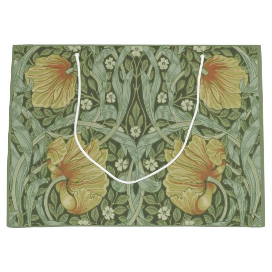 Pimpernel Pattern (door William Morris) Groot Cadeauzakje (Voorkant)