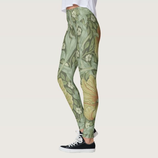 Pimpernel Pattern (door William Morris) Leggings (Links)