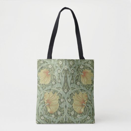 Pimpernel Pattern (door William Morris) Tote Bag (Voorkant)
