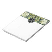 Pimpernel Pattern Monogram William Morris Notitieblok (Linkerzijde)