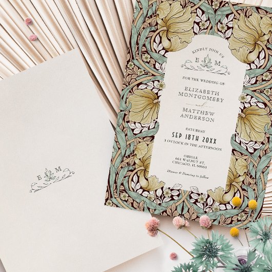 Pimpernel Pattern William Morris Kaart