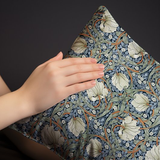 Pimpernel Poeder Blauw & Sage Groen Patroon Morris Kussensloop